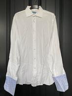 Tailor Mates wit herenoverhemd in klassieke stijl katoen, Kleding | Heren, Overhemden, Ophalen of Verzenden, Zo goed als nieuw