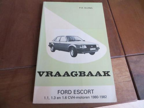 Vraagbaak Ford Escort, Escort XR3 1980 - 1982, mooie staat!, Auto diversen, Handleidingen en Instructieboekjes, Verzenden