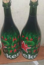 Twee Grote Heineken Bierflessen, Ophalen of Verzenden, Overige typen