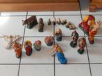 Kerststalfiguren gipsen oude figuren Heilige Drie Koningen, Diversen, Kerst, Ophalen of Verzenden, Gebruikt