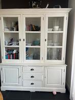 Witte Buffetkast - 180cm breed, 2-delig, Huis en Inrichting, Kasten | Buffetkasten, Gebruikt, 200 cm of meer, 150 tot 200 cm, Ophalen of Verzenden