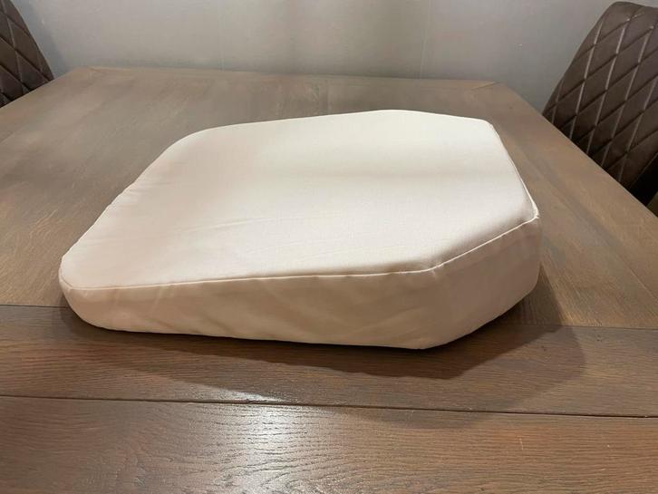 Wigkussen 10cm - WD014, Huis en Inrichting, Stoelen, Zo goed als nieuw, Eén, Stof, Wit, Ophalen of Verzenden