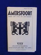 fraaie vintage plattegrond Amersfoort 1937; 53,5 x 68 cm, Boeken, Atlassen en Landkaarten, Gelezen, Ophalen of Verzenden, Landkaart