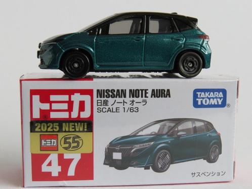 Tomica nr47 Nissan Note Aura 1/63 3inch tomy, Hobby en Vrije tijd, Modelauto's | Overige schalen, Nieuw, Auto, Ophalen of Verzenden
