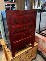 Oosterse ladekast - 38x57x85H, 1025xe, Zo goed als nieuw, Minder dan 100 cm, Re