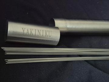 Yakiniku spiezen ultradun rvs vleesnaalden in koker beschikbaar voor biedingen