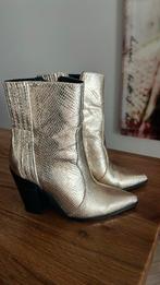 Gouden laarsjes (TOPPERS?) leder, Sasha 38, Kleding | Dames, Schoenen, Ophalen of Verzenden, Zo goed als nieuw