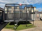 rechthoekige Berg Ultim deluxe XL trampoline 410x250 cm, Ophalen, Gebruikt