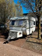 Gerenoveerde caravan met voortent, luifel en extra's, Vast bed, Tabbert, Particulier, Uitbouw voortent