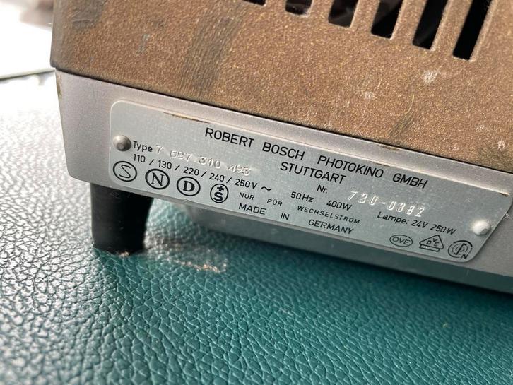 Robert Bosch Diaprojector - Vintage, Audio, Tv en Foto, Diaprojectors, Gebruikt, Met scherm, Ophalen