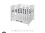 Europe Baby box Casper II wit met lade, Ophalen, Gebruikt, Lade