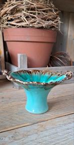 Groen vintage schaaltje, Keramiek, Ophalen of Verzenden, Overige stijlen, Schaal of Schalen