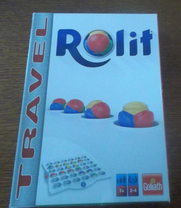 Reisspel Rolit van Goliath, Hobby en Vrije tijd, Gezelschapsspellen | Bordspellen, Zo goed als nieuw, Een of twee spelers, Reisspel
