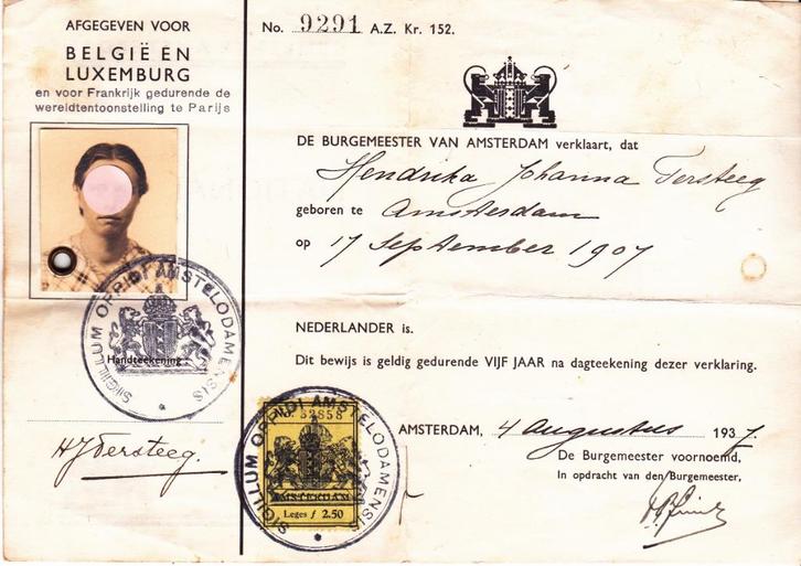 GEMEENTE AMSTERDAM, Postzegels en Munten, Bankbiljetten | Nederland, Verzenden