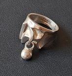 Lapponia Zilveren Design Ring Björn Weckström, Ophalen of Verzenden, Dame, Zilver, Zilver