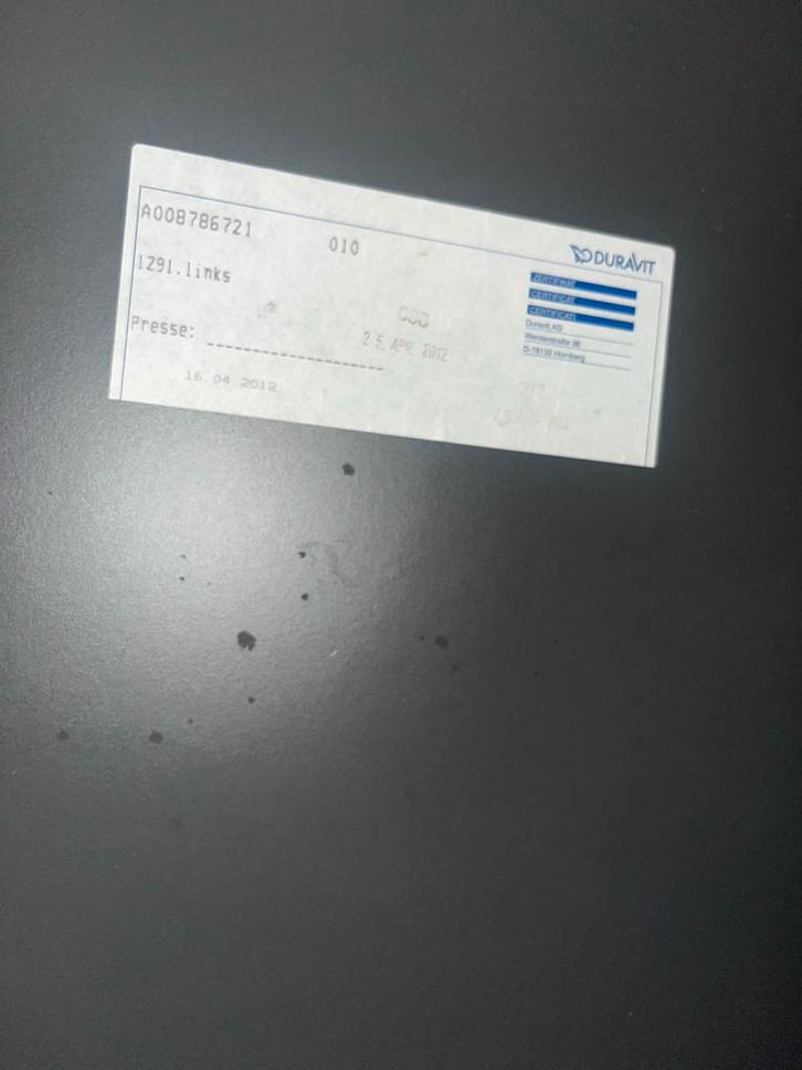 Duravit Badkamerkast - Hoge Kast, Huis en Inrichting, Badkamer | Badkamermeubels, Gebruikt, (Half)hoge kast, 150 tot 200 cm, Minder dan 50 cm