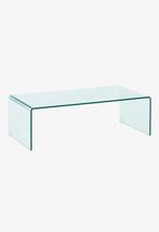 Imagine glazen salon tafel goossens, Huis en Inrichting, Tafels | Salontafels, Ophalen, 100 tot 150 cm, Nieuw, 50 tot 100 cm