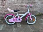 Kinderfiets 16inch B-twin Doctogirl, Ophalen, Zo goed als nieuw, 16 tot 20 inch