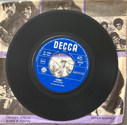 The Rolling Stones - I wanna be your man / Stoned 7”inch NL, Cd's en Dvd's, Vinyl Singles, Gebruikt, Single, Rock en Metal, 7 inch