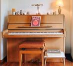 t.k.Ed Seiler model 116 Konzert piano met verstelbare kruk, Muziek en Instrumenten, Piano's, Ophalen, Gebruikt