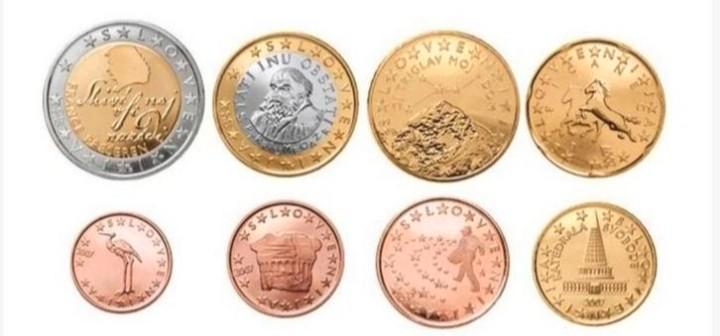 Slovenië Losse Munten(1cent t/m 2euro)(2007 t/m 2022)UNC, Postzegels en Munten, Munten | Europa | Euromunten, Losse munt, Slovenië