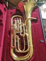 Besson Prestige BE2052 goudgelakt euphonium / tenor tuba, Muziek en Instrumenten, Blaasinstrumenten | Tuba's, Gebruikt, Euphonium of Tenortuba