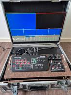 Video mixer in flightcase, Ophalen of Verzenden, Video