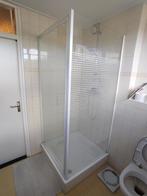 Douchewand, Doe-het-zelf en Verbouw, Sanitair, Ophalen, Gebruikt, Glas, Douche