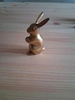 Massief Messing Beeldje Haas, Ophalen of Verzenden, Gebruikt, Dier