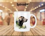 Labrador profiel mok, Huis en Inrichting, Keuken | Servies, Ophalen of Verzenden, Nieuw, Overige stijlen, Kop(pen) en/of Schotel(s)