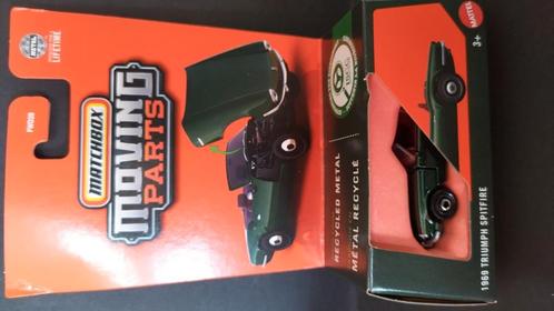 Triumph Spitfire 1969 1:64 3inch Matchbox Moving Parts Pol, Hobby en Vrije tijd, Modelauto's | Overige schalen, Nieuw, Verzenden