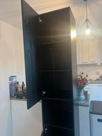 WOOOD Finca Zwart Wandkast - 40x210x40 cm, Huis en Inrichting, Kasten | Kledingkasten, Ophalen, Minder dan 50 cm, 200 cm of meer