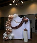 Luxe Backdrop met Ballonnenboog – Te Huur voor Elk Event, Ophalen of Verzenden, Nieuw, Overige