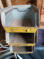Hacebo voorraad bakjes metaal - jaren 70, Antiek en Kunst, Antiek | Gereedschap en Instrumenten, Ophalen of Verzenden