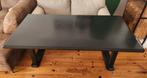 Zwarte eettafel, Huis en Inrichting, Ophalen, Gebruikt, 50 tot 75 cm, 50 tot 100 cm
