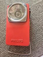 Vintage zaklamp flashlight "PHILIPS, Caravans en Kamperen, Zaklampen, Ophalen of Verzenden, Batterij