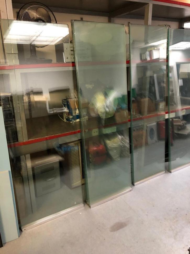 Ramen, gelaagd glas, Doe-het-zelf en Verbouw, Glas en Ramen, Gebruikt, Glasplaat, 160 cm of meer, Minder dan 80 cm, Veiligheidsglas