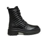 AQA maat 37 leren veterboots/rits zwart - gratis verzenden, Kleding | Dames, Schoenen, Verzenden, Zwart, Lage of Enkellaarzen