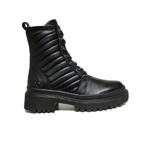 AQA maat 37 leren veterboots/rits zwart - gratis verzenden, Kleding | Dames, Schoenen, Nieuw, Lage of Enkellaarzen, Zwart, Verzenden