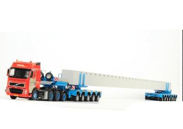 WSI Volvo fh2 + Scheuerle balktransport vd Meijden beschikbaar voor biedingen