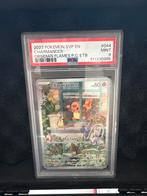 PSA 9 Charmander Obsidian Flames P.C. ETB #044, Ophalen of Verzenden, Zo goed als nieuw, Losse kaart