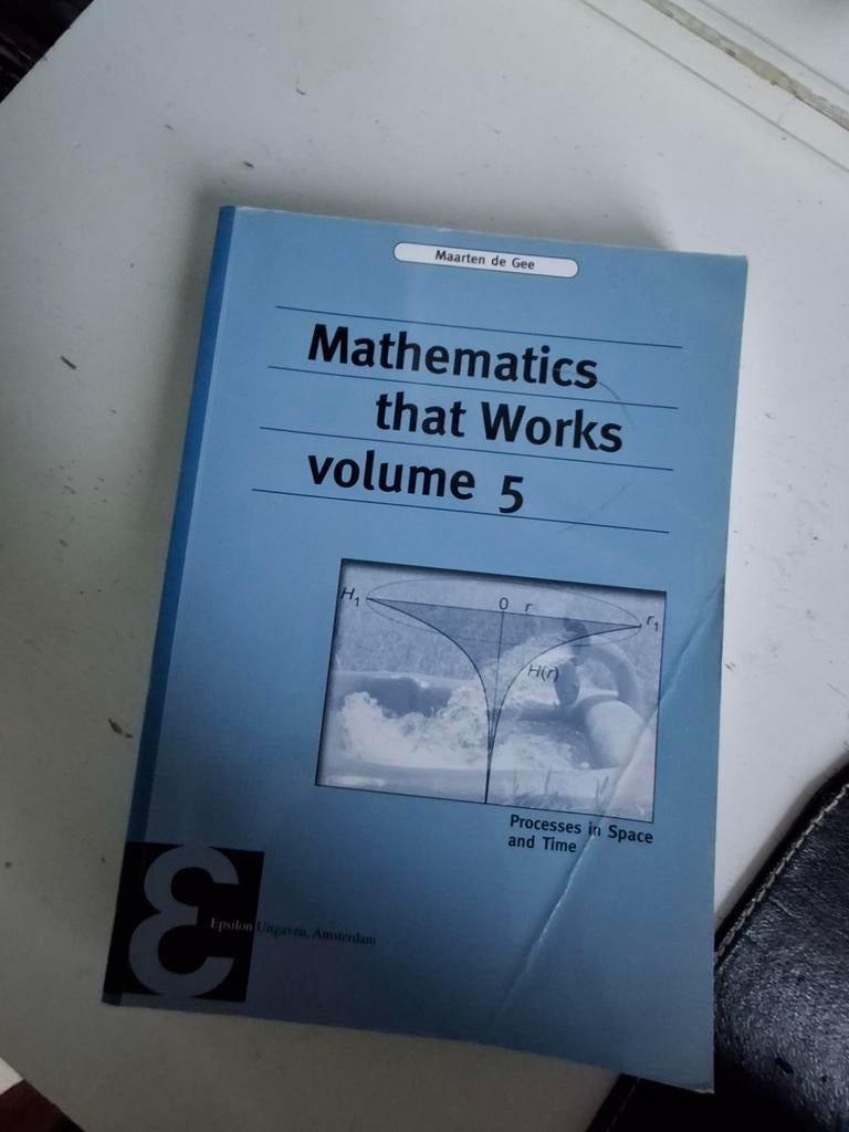 Mathematics that Works, Volume 5 - Maarten de Gee, Boeken, Studieboeken en Cursussen, Gelezen, HBO, Beta, Ophalen of Verzenden