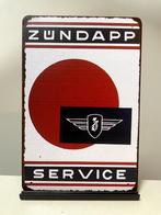 Zundapp Service metalen reclamebord / wandbord (Old Look), Verzamelen, Merken en Reclamevoorwerpen, Reclamebord, Nieuw, Ophalen of Verzenden