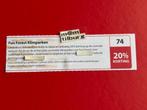 Bon 74 Fun Forest Klimparken 20% Korting, Drie personen of meer, Kortingsbon, Overige typen