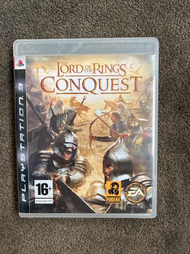 Lord of the Rings Conquest - PS3, Spelcomputers en Games, Games | Sony PlayStation 3, Gebruikt, Avontuur en Actie, 1 speler, Vanaf 16 jaar