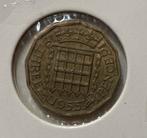 3 pence Engeland 1955, Ophalen of Verzenden, Overige landen