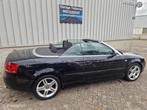 Audi A4 Cabriolet 2.0 TFSI, Auto's, Gebruikt, Zwart, 4 cilinders, 4 stoelen