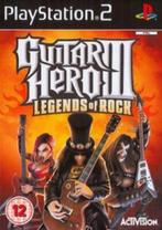 Guitar Hero III Legends of Rock PS2, Spelcomputers en Games, Games | Sony PlayStation 2, Muziek, 1 speler, Ophalen of Verzenden