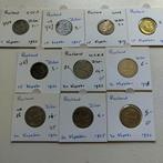 Rusland set zilver 15 en 20 kopek 1922-1930, Ophalen of Verzenden, Rusland, Zilver