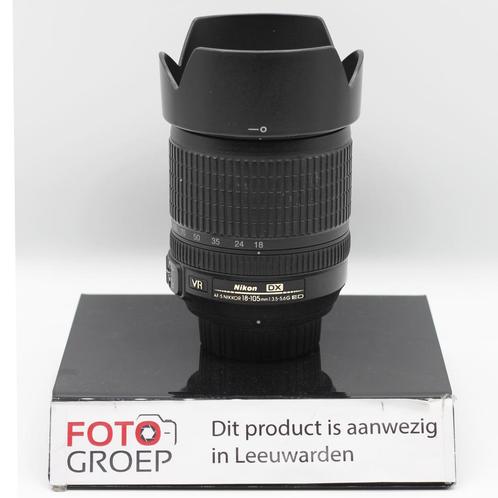Nikon 18-105mm 1:3.5-5.6G VR ED DX (Leeuwarden), Audio, Tv en Foto, Fotografie | Lenzen en Objectieven, Gebruikt, Standaardlens